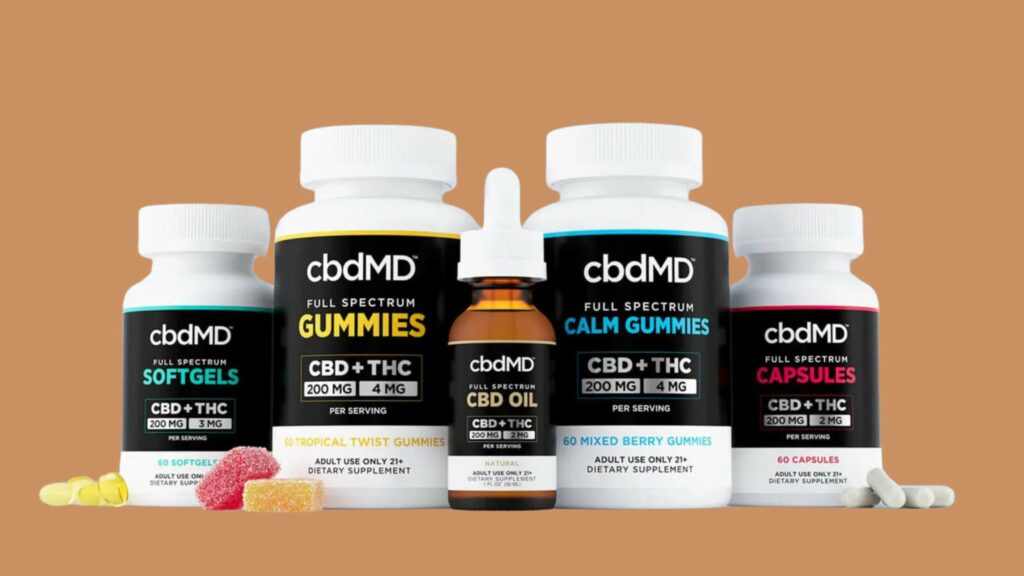 Best Selling Products From cbdMD